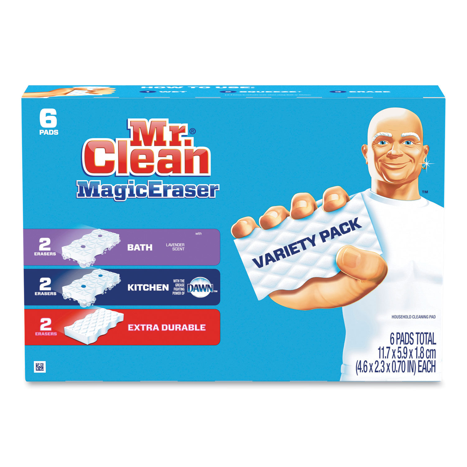 Mr. Clean Turbo Plunger and Bowl Brush Set, 12.5 Plastic Handle