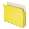 SMD73233 - Colored File Pockets, 3.5" Expansion, Letter Size, Yellow