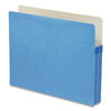 SMD73215 - Colored File Pockets, 1.75" Expansion, Letter Size, Blue