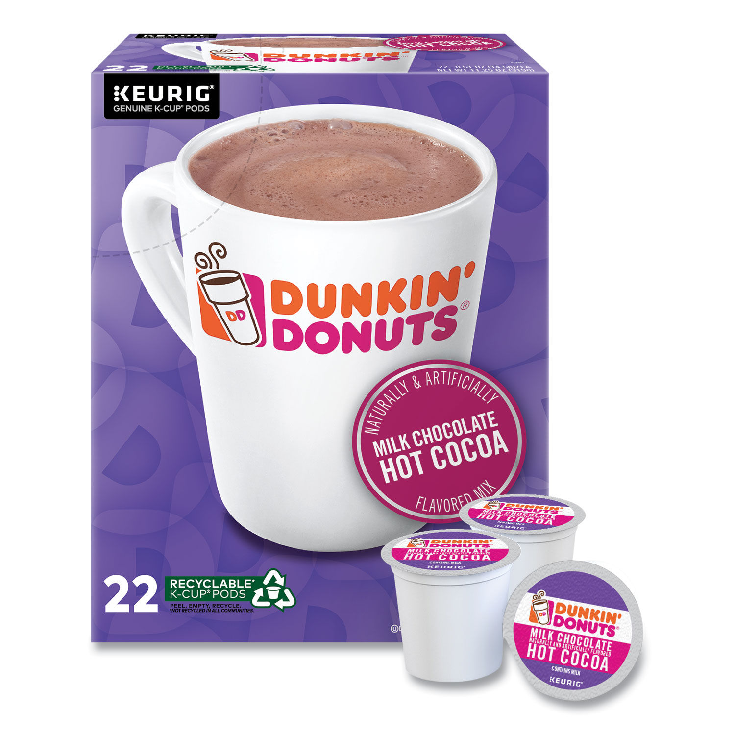 DUNKIN' DONUTS K-CUP® PODS NOW AVAILABLE IN RETAIL OUTLETS NATIONWIDE