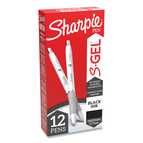 Sharpie S-Gel White Barrel Pen Husqvarna