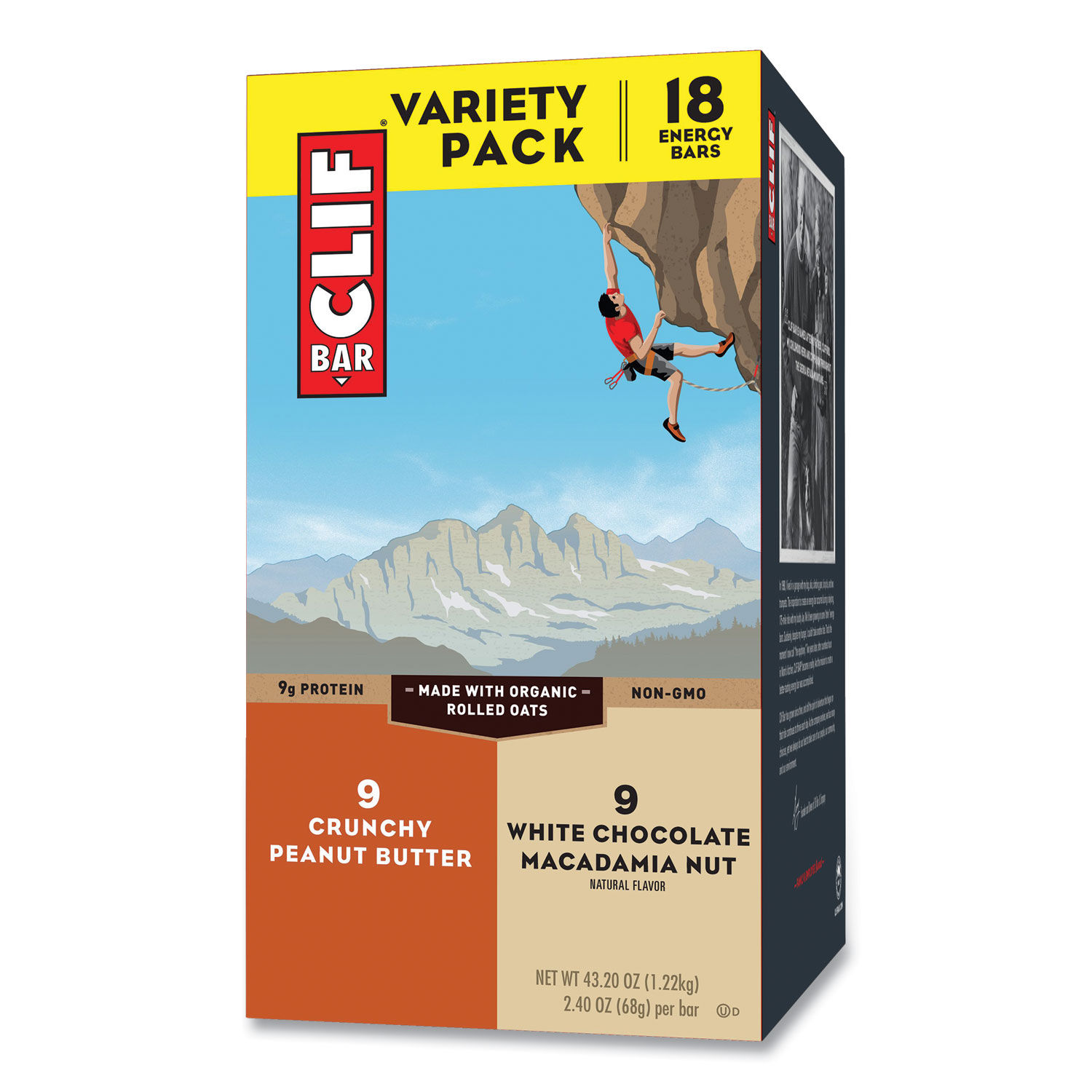 Clif Bar Energy Bars, Chocolate Chip, Minis, 20 Pack - 20 pack, 0.99 oz bars