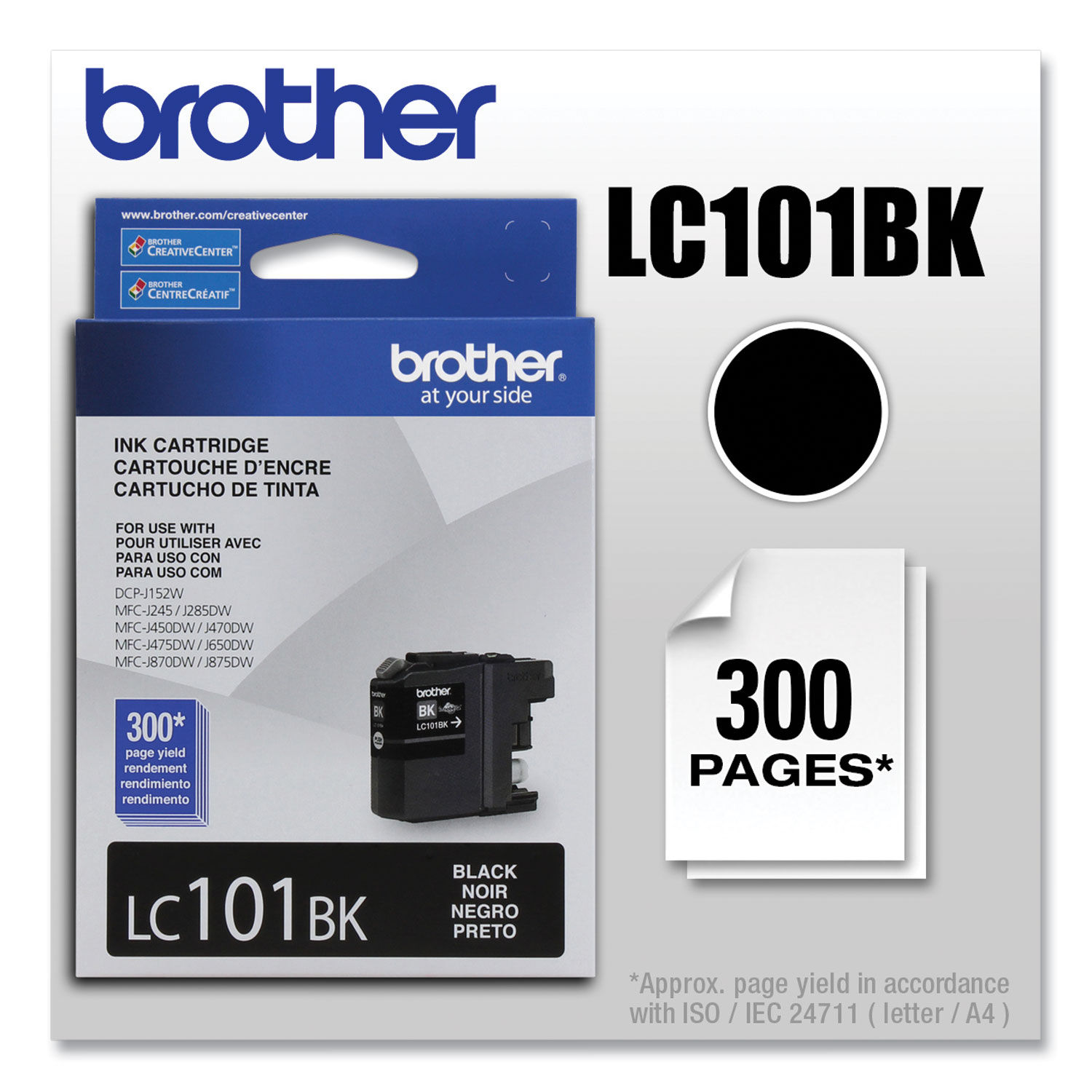 LC101BK Innobella Ink by Brother BRTLC101BK 