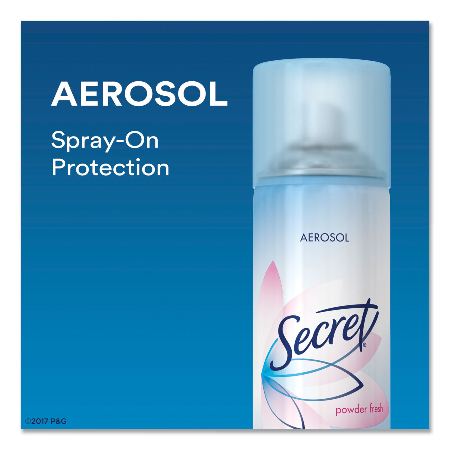 Secret Aerosol Antiperspirant and Deodorant Powder Fresh