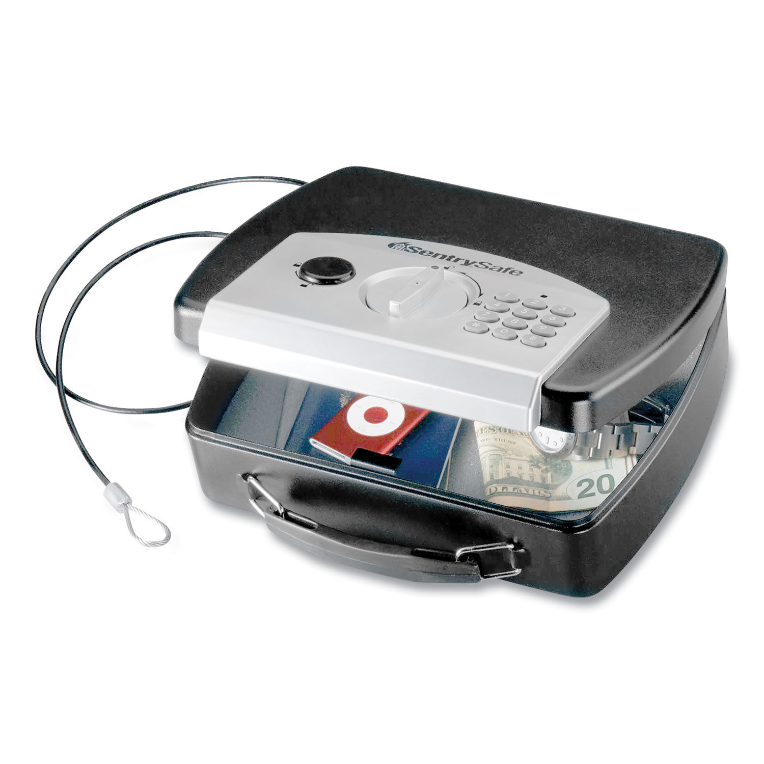 P008E Portable Electronic Security Safe by Sentry® Safe SENP008E 