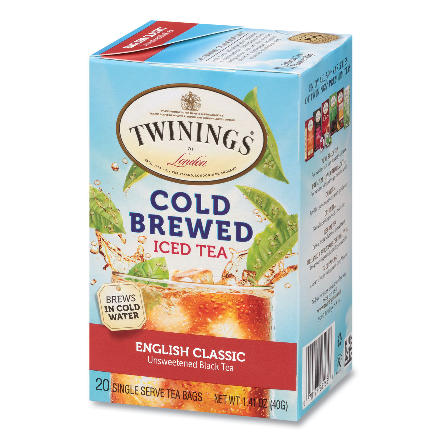Cold Brew Iced Tea Bags by TWININGS® TWG51331