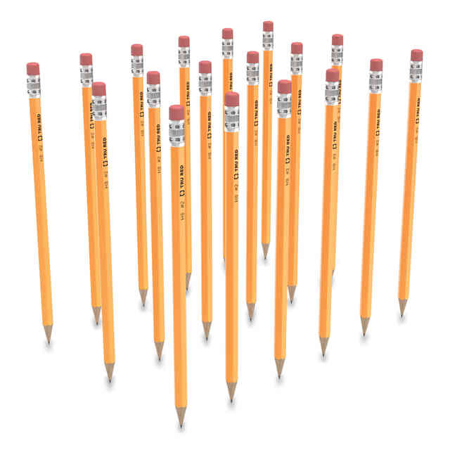 Pre-Sharpened Wooden Pencil, HB (#2), Black Lead, Yellow Barrel, 48/Pack Pre-Sharpened Wooden Pencil, HB (#2), Black Lead, Yellow Barrel, 48/Pack