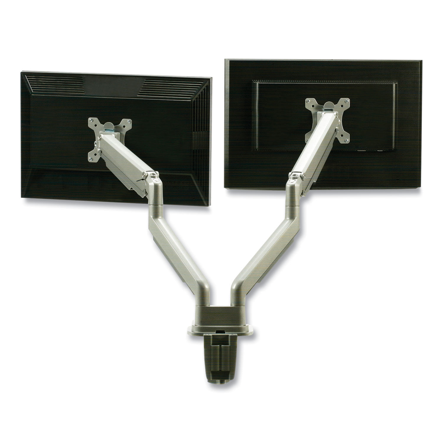 SKILCRAFT Gas-Spring Ergonomic Dual Monitor Arm by AbilityOne® NSN6915485 