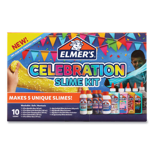 Elmers Colour Slime Kit 4 pieces