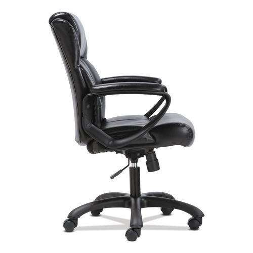 Sadie High-Back Executive Chair, Supports Up to 225 lb, 17 to 20 Seat  Height, Black