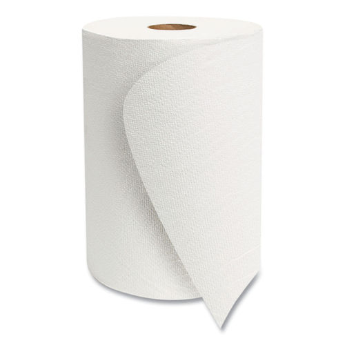 Morcon 10 inch Roll Towels, 1-Ply, 10 x 800 ft, White, 6 Rolls/Carton