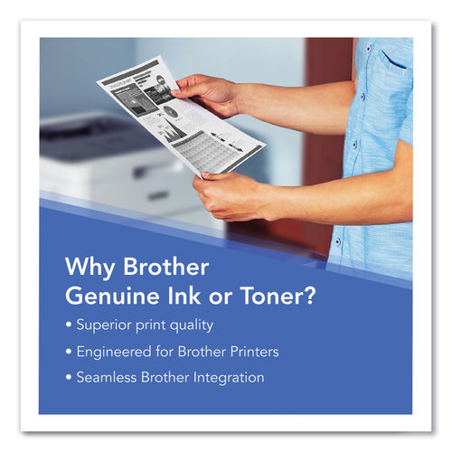 TN750, Brother Genuine Toner - Black