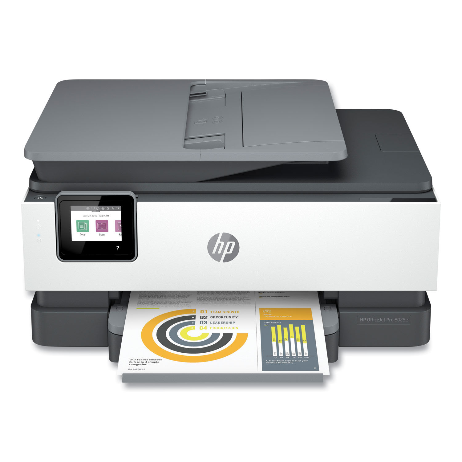 OfficeJet Pro 8025e All-in-One Inkjet Printer by HP HEW1K7K3A | OnTimeSupplies.com