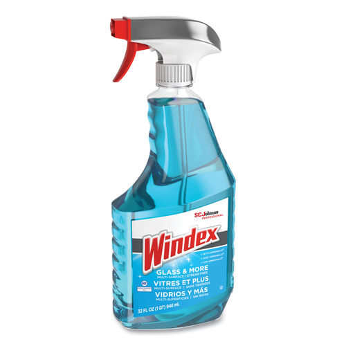 Great Value, Windex® Ammonia-D Glass Cleaner, Fresh, 32 Oz Spray Bottle,  8/Carton by SC JOHNSON