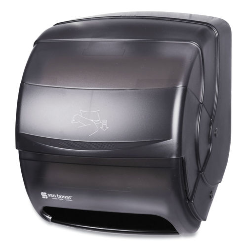 San Jamar Lever Roll Towel Dispenser Classic Black Pearl