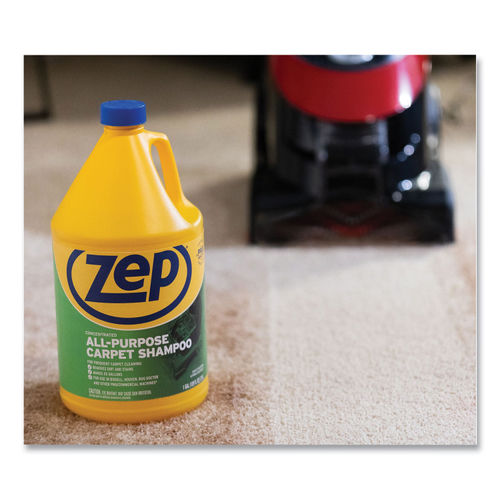 Zep High Traffic Carpet Cleaner, 1 gal, 4/Carton