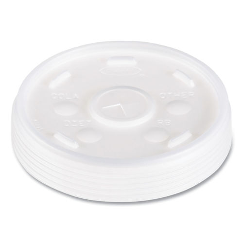 Dart Translucent Slotted Foam Cup Lids