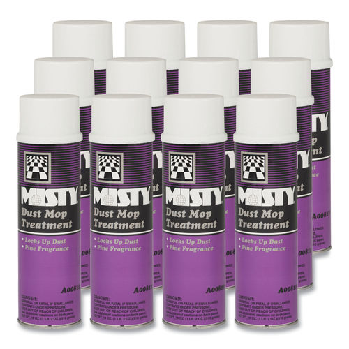 Misty Dust Mop Treatment, Pine, 20oz Aerosol, 12/Carton (1003402)