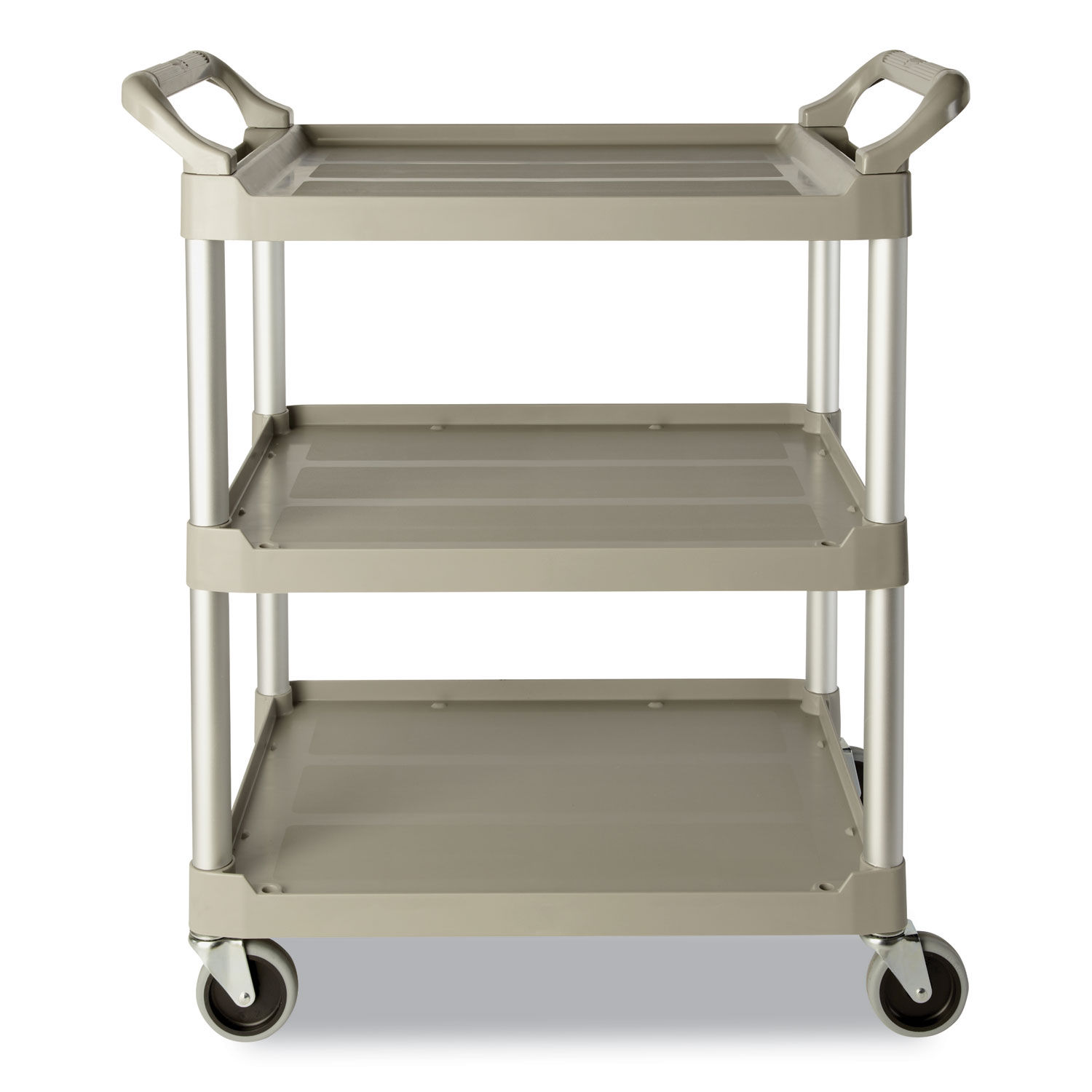 Rubbermaid Commercial 3-Shelf Utility Service Cart - RCP342488PM 