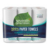 SEV13731PK - 100% Recycled Paper Kitchen Towel Rolls, 2-Ply, 11 x 5.4, 140 Sheets/Roll, 6 Rolls/Pack