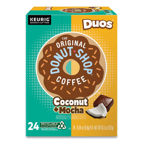 Coconut Mocha K Cups By The Original Donut Shop Gmt6248 Ontimesupplies Com