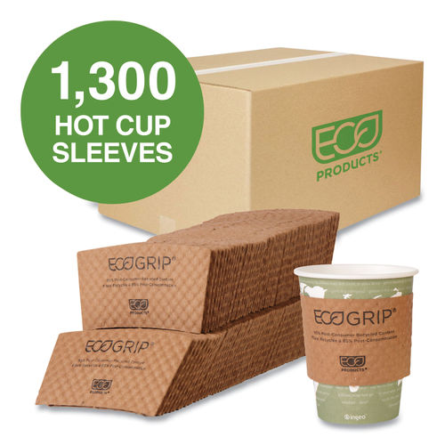 12 oz Kraft Paper Coffee Cup - Double Wall - 3 1/2 x 3 1/2 x 4 1/4 - 500  count box