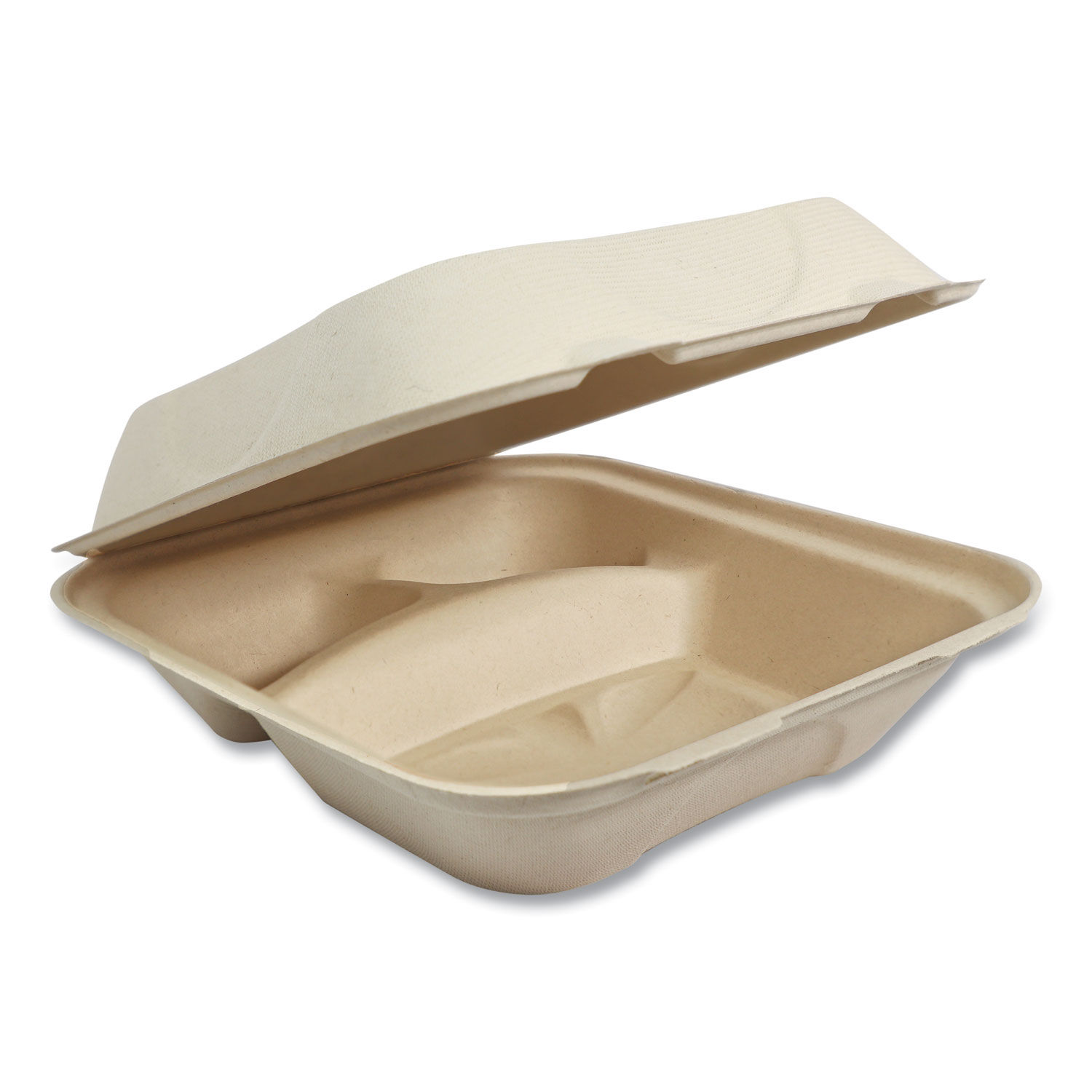 Great Value Soak-Proof 3-Compartment Foam Hinged Lid Containers