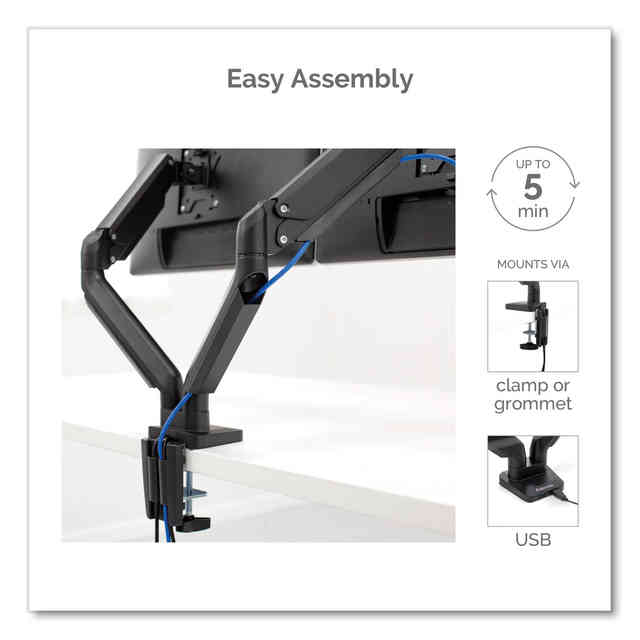 Platinum Series Dual Monitor Arm for 27