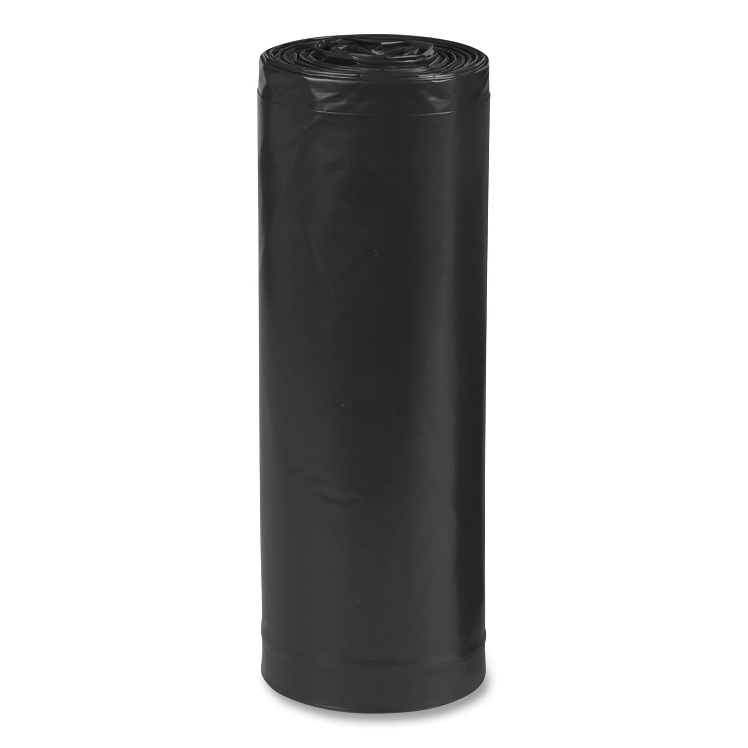 Earthsense 55-60 Gallon Commercial Recycled Trash Bags, Black, 100/Carton  (RNW6050-538983)