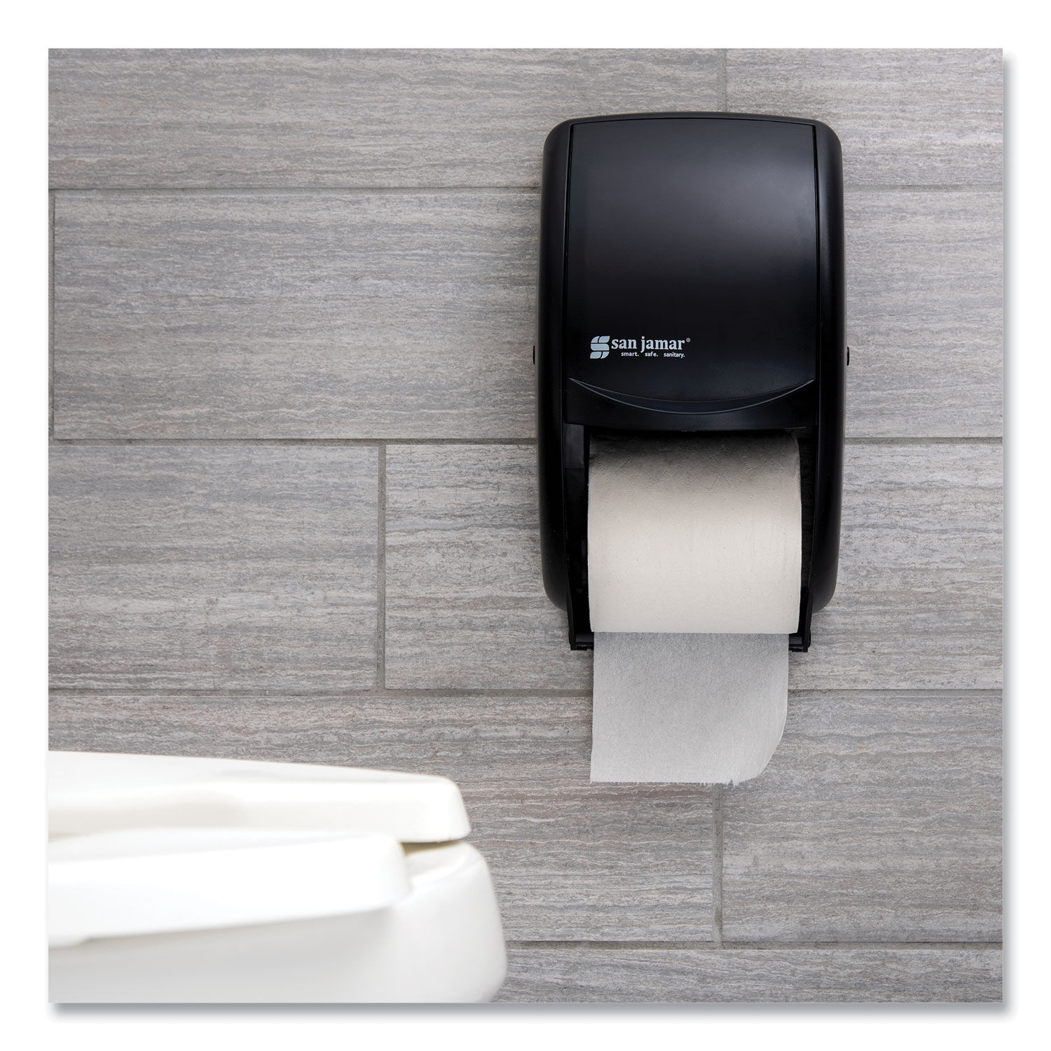 San Jamar Smart System Paper Towel Dispenser (Black Pearl)