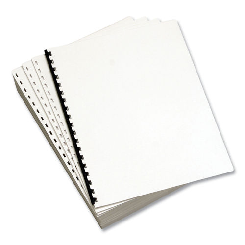 Lettermark, Custom Cut-Sheet Copy Paper, 92 Bright, Micro-Perforated Every  3.66, 20lb, 8.5 X 11, White, 500/ream (DMR8824)