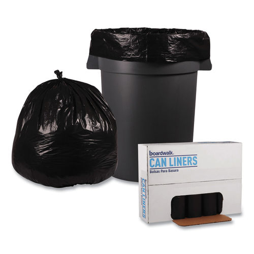 45 Gallon Black Low Density EZ Tie Closure Trash Bag (100-Count)