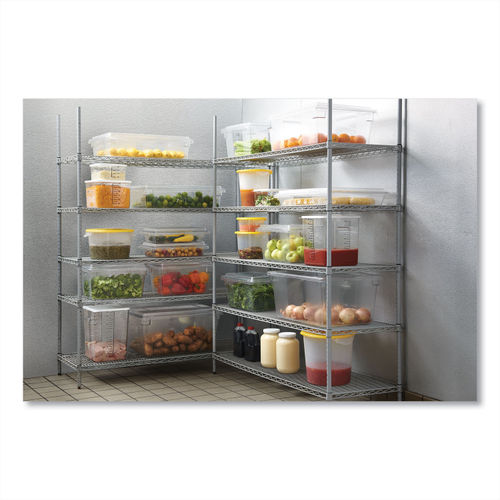 Rubbermaid 3-1/2 Gallon Clear Food/Tote Box