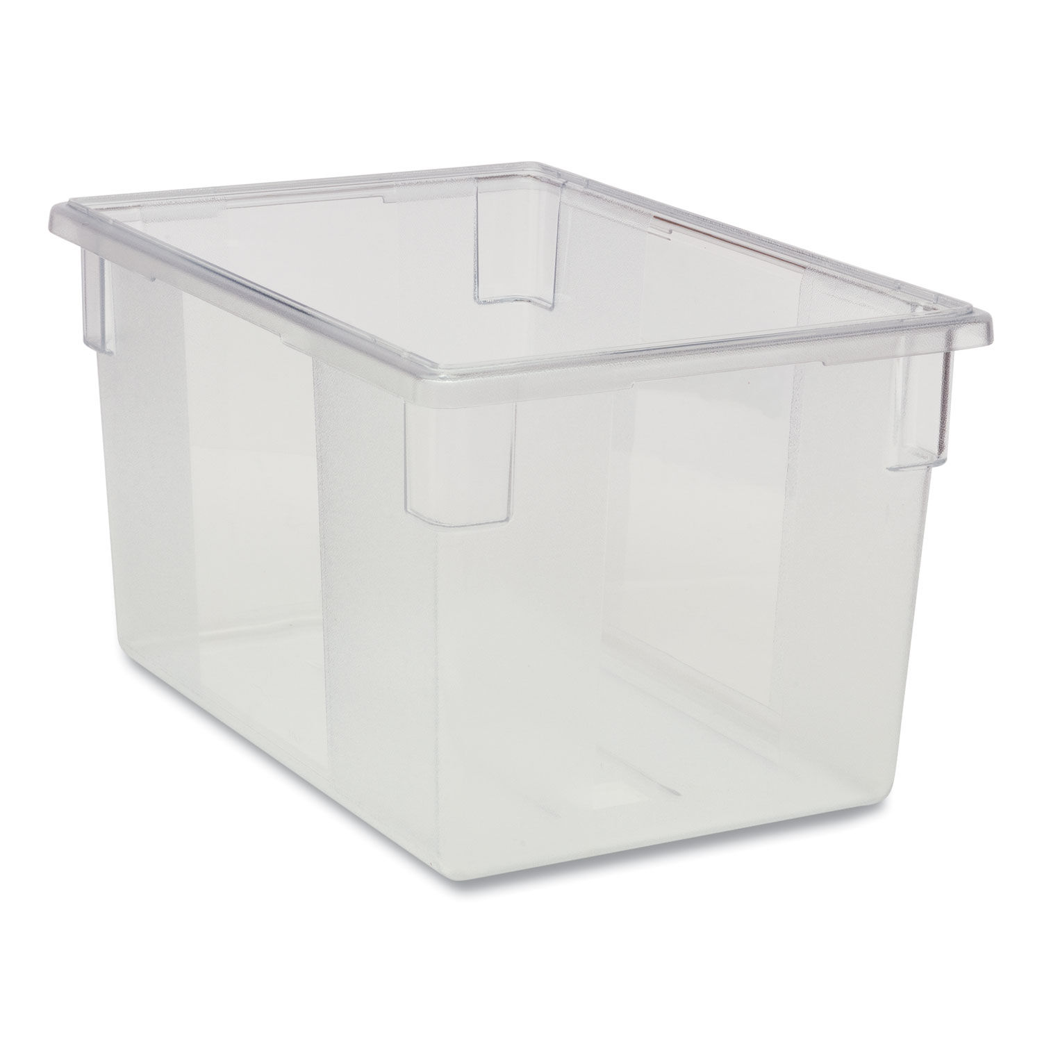 Rubbermaid Commercial Products FoodTote Boxes, 8.5 gal, 26 x 18 x 6, Clear