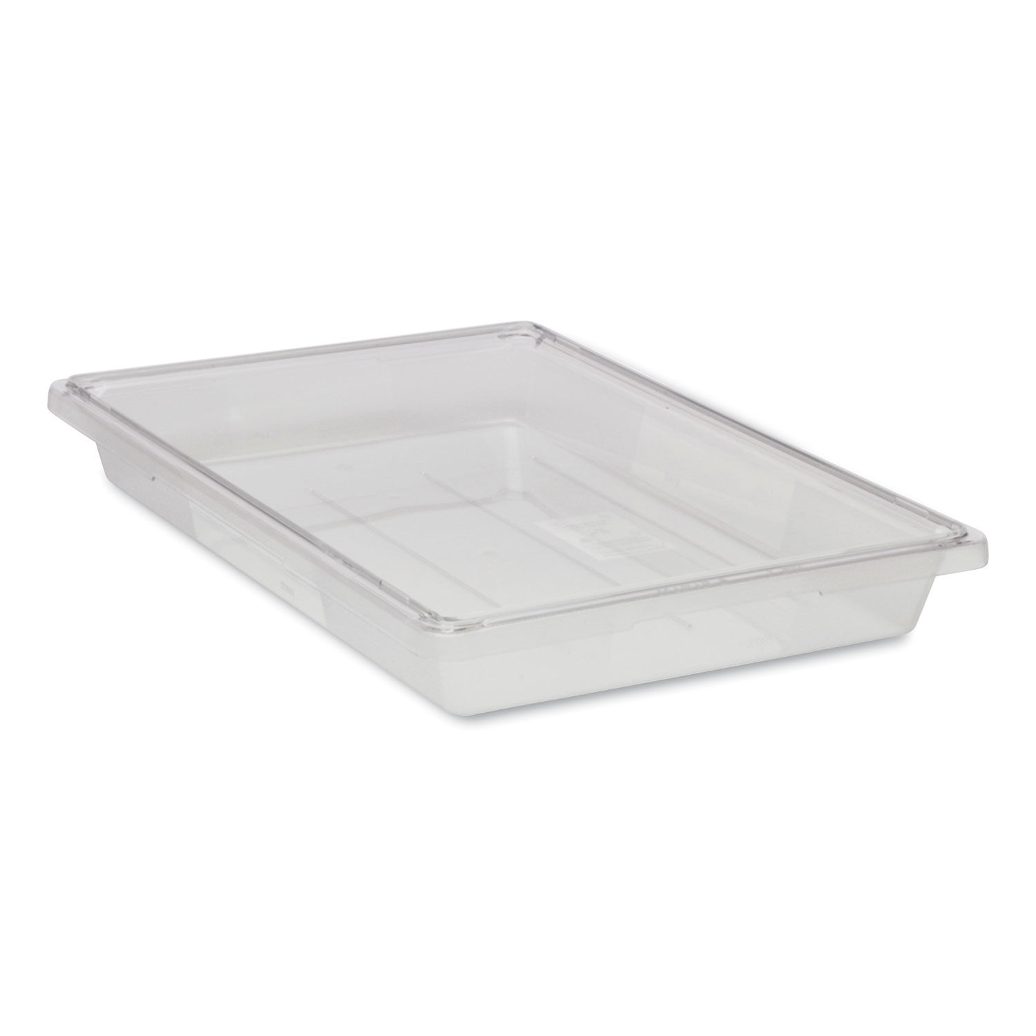 Rubbermaid Commercial Products FoodTote Boxes, 8.5 gal, 26 x 18 x 6, Clear
