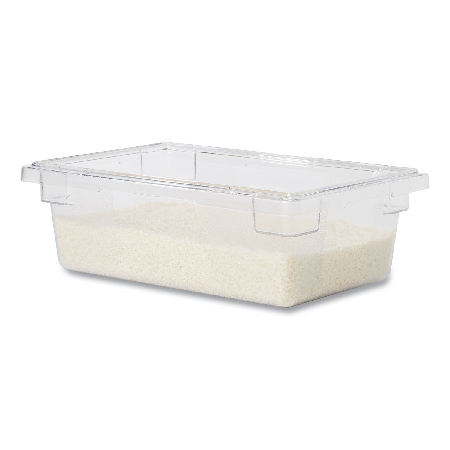 Rubbermaid 3-1/2 Gallon Clear Food/Tote Box