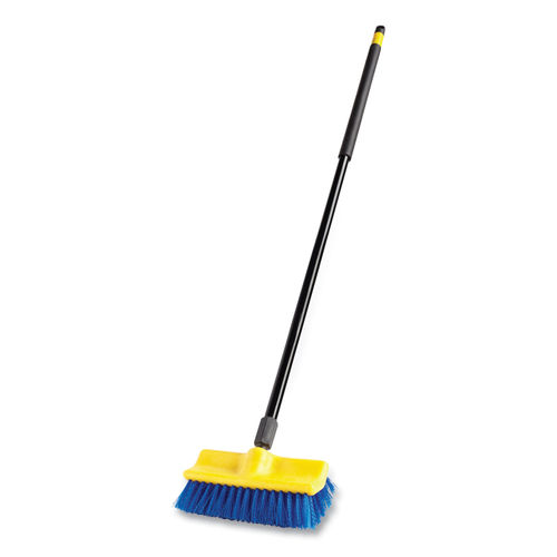 Rubbermaid FG633700BLUE 10 Bi-Level Floor Scrub Brush