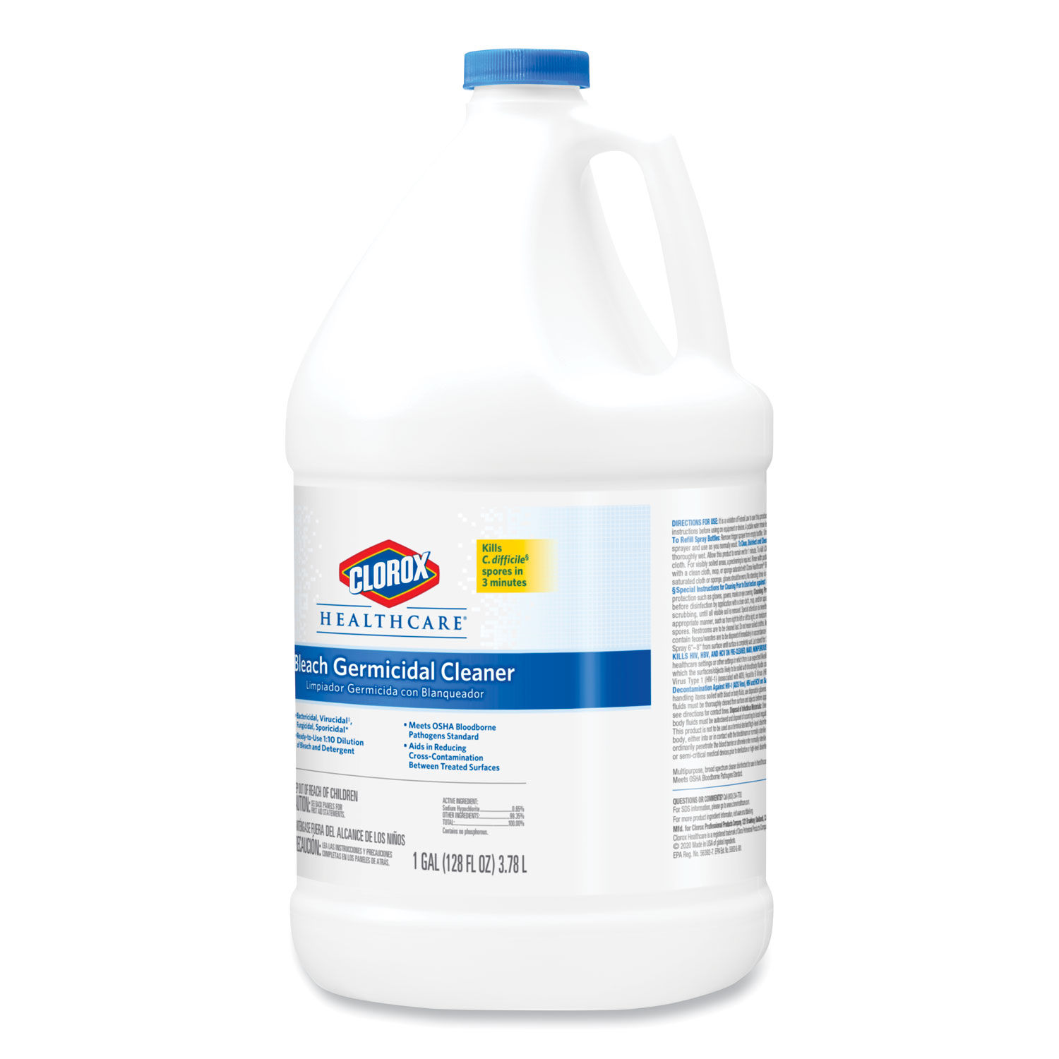 Bleach Germicidal Cleaner by Clorox® Healthcare® CLO68978