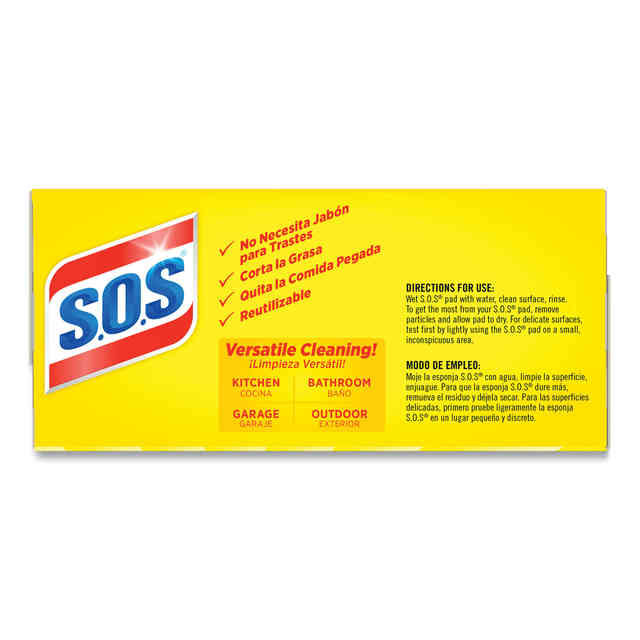 Steel Wool Soap Pad by S.O.S.® CLO98041