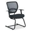 OSP5505 - AIR GRID SERIES GUEST CHAIR, BLACK, 26.5 X 26.5 X 37.25