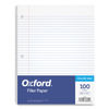 TOP62304 - Filler Paper, 3-Hole, 5.5 x 8.5, Medium/College Rule, 100/Pack