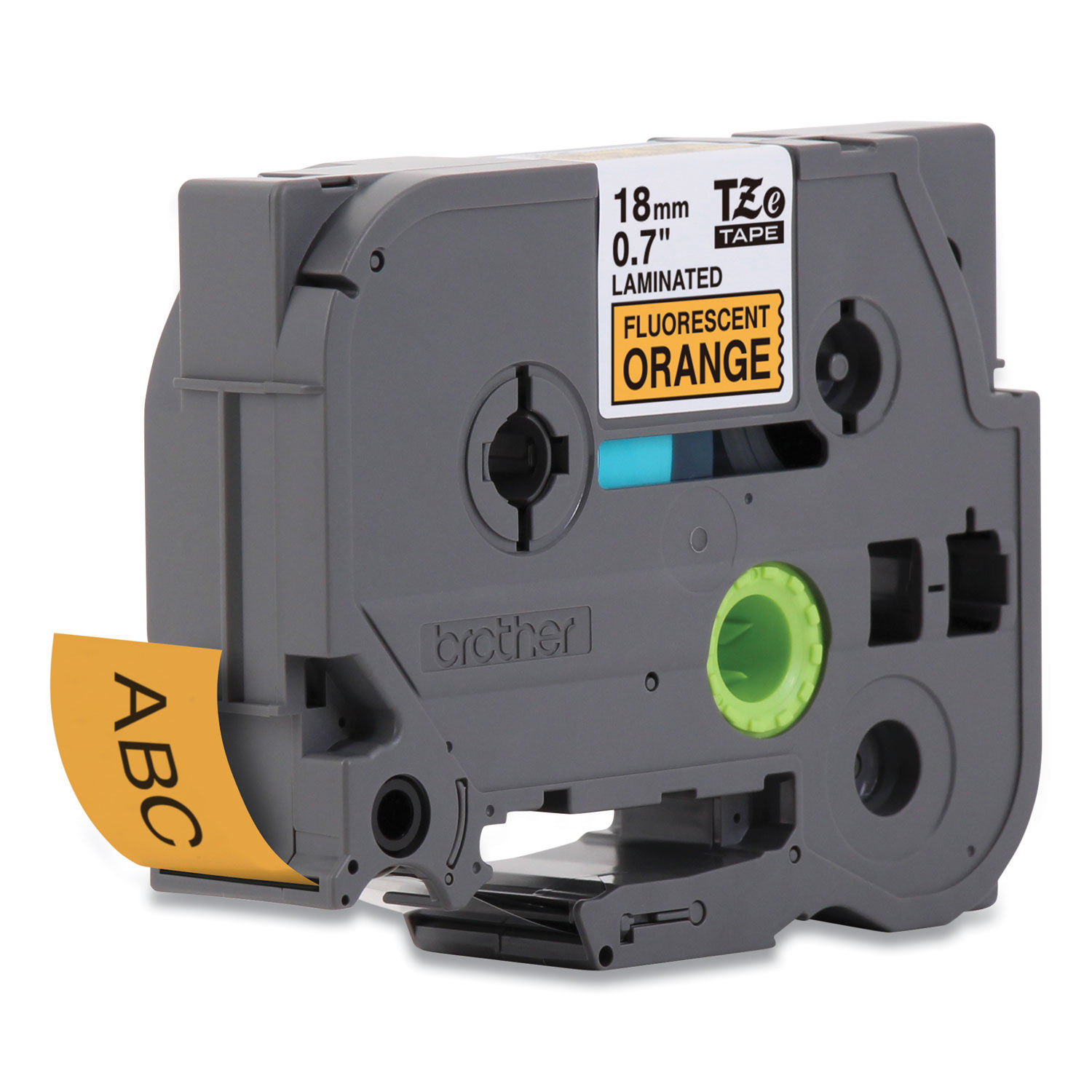 TZ Standard Adhesive Laminated Labeling Tape by Brother PTouch