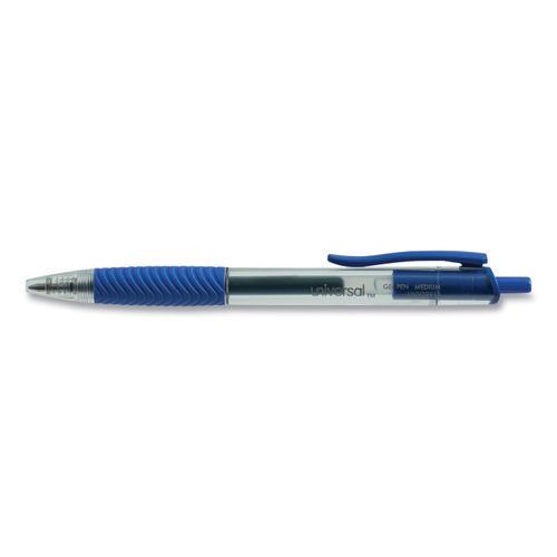 Retractable Gel Ink Pens, Blue - 50 Pack