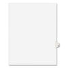 AVE01018 - Preprinted Legal Exhibit Side Tab Index Dividers, Avery Style, 10-Tab, 18, 11 x 8.5, White, 25/Pack, (1018)