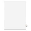 AVE01023 - Preprinted Legal Exhibit Side Tab Index Dividers, Avery Style, 10-Tab, 23, 11 x 8.5, White, 25/Pack, (1023)