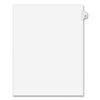 AVE01027 - Preprinted Legal Exhibit Side Tab Index Dividers, Avery Style, 10-Tab, 27, 11 x 8.5, White, 25/Pack, (1027)