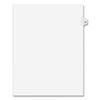 AVE01029 - Preprinted Legal Exhibit Side Tab Index Dividers, Avery Style, 10-Tab, 29, 11 x 8.5, White, 25/Pack