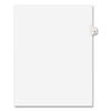 AVE01031 - Preprinted Legal Exhibit Side Tab Index Dividers, Avery Style, 10-Tab, 31, 11 x 8.5, White, 25/Pack, (1031)