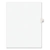 AVE01060 - Preprinted Legal Exhibit Side Tab Index Dividers, Avery Style, 10-Tab, 60, 11 x 8.5, White, 25/Pack, (1060)