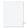 AVE01073 - Preprinted Legal Exhibit Side Tab Index Dividers, Avery Style, 10-Tab, 73, 11 x 8.5, White, 25/Pack, (1073)